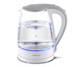 Mellerware Kettle 360 Degree Cordless Glass White 1.8L 2200W "Cloud"