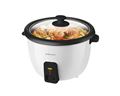 Mellerware Rice Cooker With Glass Lid Plastic White 600ml 300W "Rice Master"