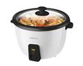 Mellerware Rice Cooker With Glass Lid Plastic White 1.8L 700W "Rice Master XL"