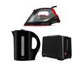 Mellerware Pack 3 Piece Kettle+Toaster+Steam Iron 