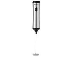 Milk Frother Battery Operated Stainless Steel Brushed 1 Speed “Silver Bullet Frothmaster”