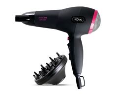 Solac Hair Dryer Dc Motor Black 2 Speed 2200W "Studio Diffuser 2200" #